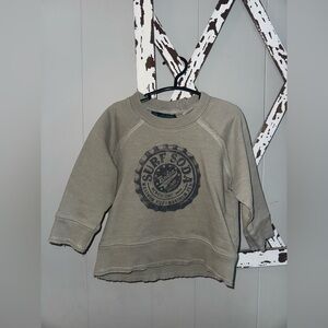 Mini Boden Khaki Graphic Sweatshirt